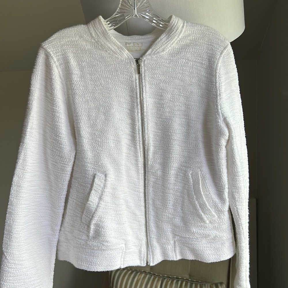 Marc New York White cotton jacket size M